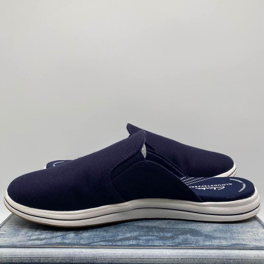NEW Clarks Women's Breeze Shore Mule Navy Size 5 - Picture 3 of 10